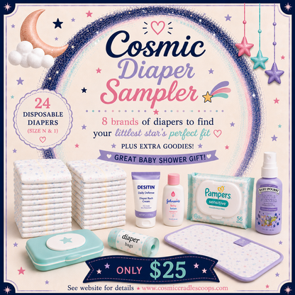 Cosmic Sampler Diaper Bundle