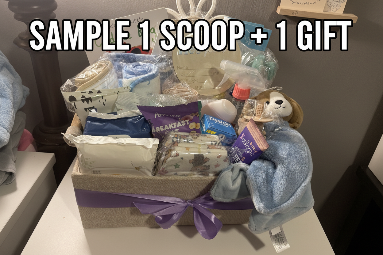Sample 1 Scoop + 1 Gift